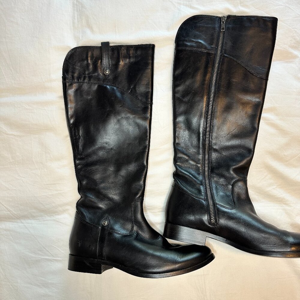 Black Frye Knee High Boots